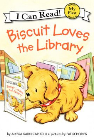 Carte Biscuit Loves the Library Alyssa Satin Capucilli
