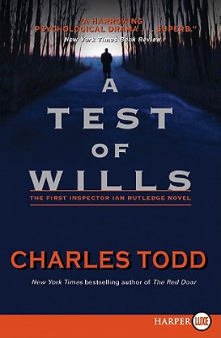 Carte Test of Wills Large Print Charles Todd