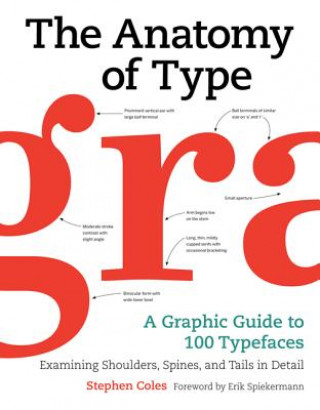 Könyv The Anatomy of Type: A Graphic Guide to 100 Typefaces Stephen Coles