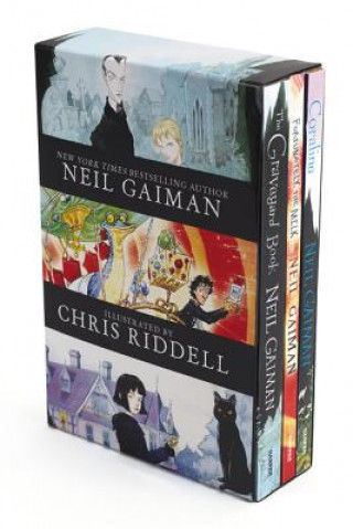 Carte Neil Gaiman/Chris Riddell 3-Book Box Set Neil Gaiman