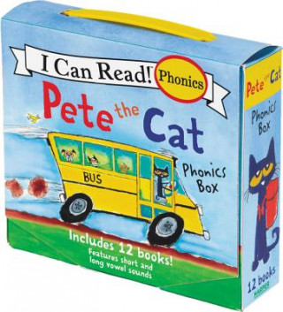 Book Pete the Cat 12-Book Phonics Fun! James Dean