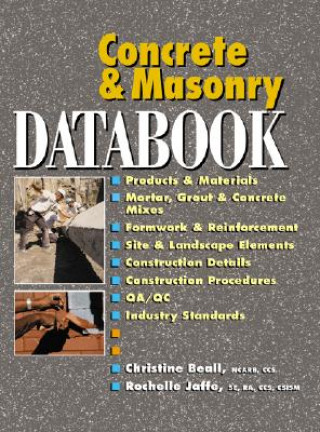 Buch Concrete and Masonry Databook Christine Beall