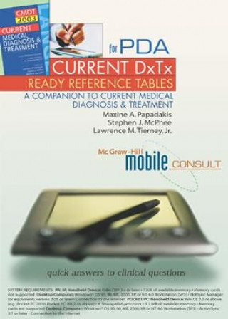Livro Current Dxtx Ready Reference for PDA Maxine A. Papadakis