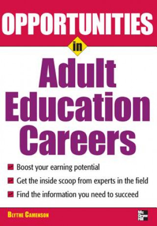 Book Opportunities in Adult Education Careers Blythe Camenson