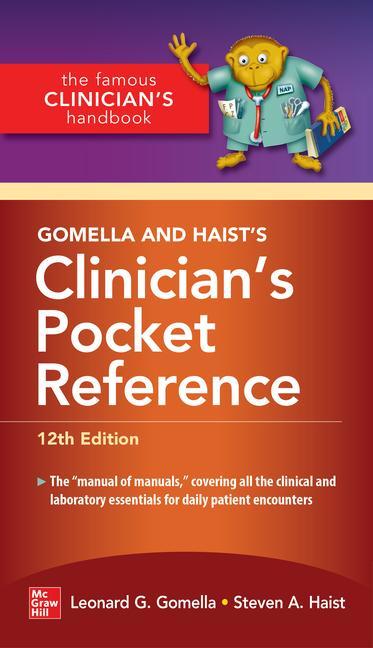 Libro Gomella and Haist's Clinician's Pocket Reference Gomella Leonard