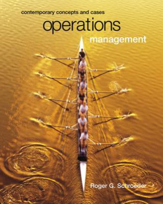 Kniha Operations Management: Contemporary Concepts with CD-ROM and Powerweb Roger G. Schroeder