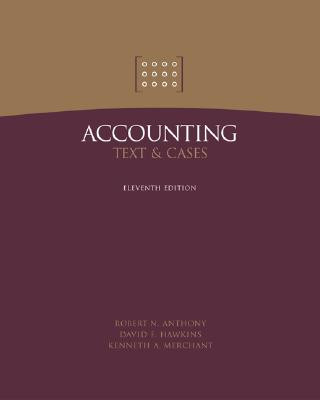 Kniha MP Accounting: Text and Cases with Dynamic Accounting Powerweb Robert N. Anthony