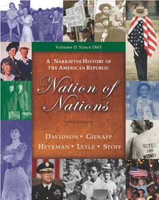 Knjiga Nation of Nations Volume 2 with Powerweb and Primary Source Investigator CD James West Davidson