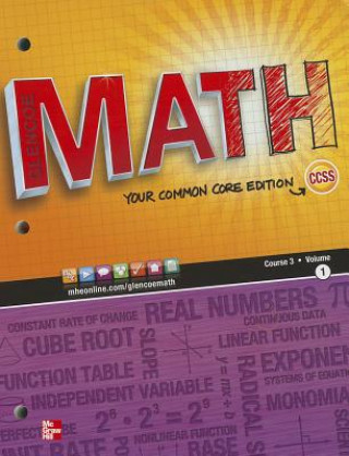 Könyv Glencoe Math, Course 3, Student Edition, Volume 1 McGraw-Hill/Glencoe