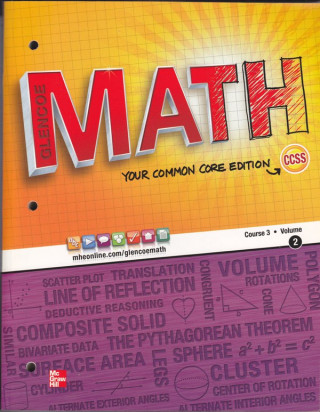 Carte Glencoe Math, Course 3, Student Edition, Volume 2 McGraw-Hill/Glencoe