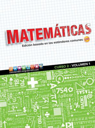 Książka Glencoe Math, Course 2, Volume 1, Spanish Student Edition McGraw-Hill Education