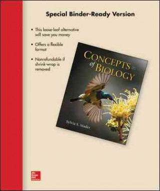 Könyv Loose Leaf Version for Concepts of Biology Sylvia Mader