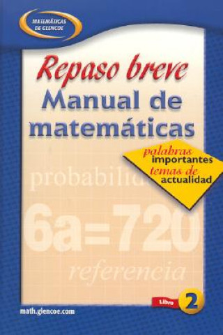 Könyv Repaso Breve Manual de Matematicas, Libro 2 McGraw-Hill