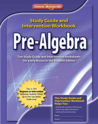 Livre Pre-Algebra, Study Guide & Intervention Workbook McGraw-Hill