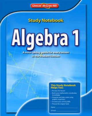 Kniha Algebra 1, Study Notebook McGraw-Hill