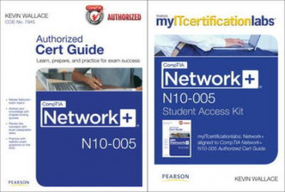 Carte CompTIA Network+ N10-005 Cert Guide with MyITCertificationlab Bundle Kevin Wallace