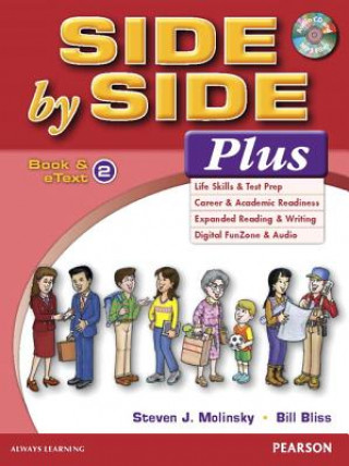 Kniha Side by Side Plus 2 Book & eText with CD Steven J. Molinsky