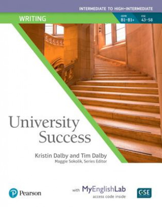 Kniha University Success Writing Intermediate, Student Book with MyLab English JR. Fre Pearson