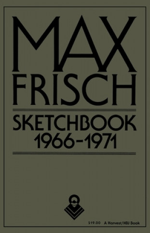 Carte Sketchbook 1966-1971 Max Frisch