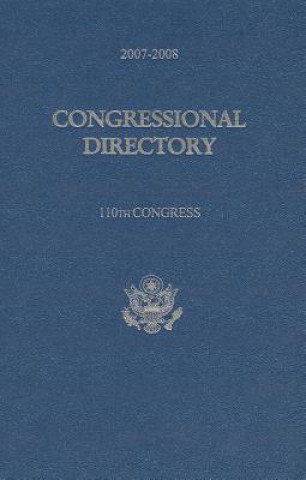 Książka Official Congressional Directory: 110th Congress Congress (U S) Joint Committee on Printi