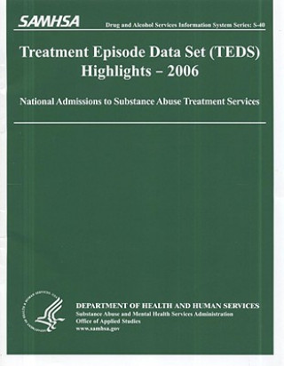 Könyv Treatment Episode Data Set (Teds) 2006 Highlights: National Admissions to Subststance Abuse Treatment Services: National Admissions to Subststance Abu Substance Abuse and Mental Health Servic