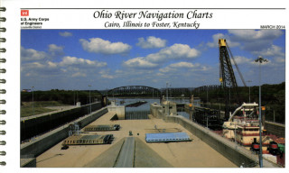 Carte Ohio River Navigation Charts: Cairo, Illinois to Foster, Kentucky Army Corps of Engineers (Us)