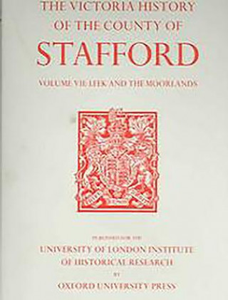 Kniha A History of the County of Stafford M. W. Greenslade