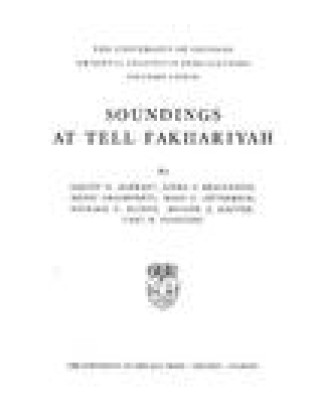 Kniha Soundings at Tell Fakhariyah Calvin W. McEwan