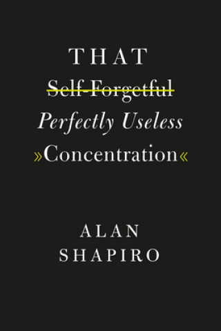 Carte That Self-Forgetful Perfectly Useless Concentration Alan Shapiro