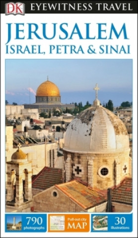 Carte DK Eyewitness Travel Guide Jerusalem, Israel and the Palestinian Territories DK