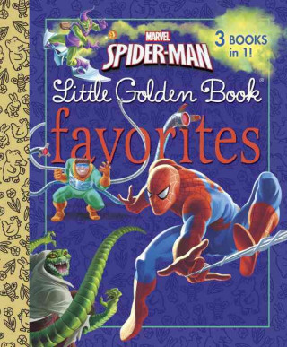 Kniha Marvel Spider-Man Little Golden Books Favorites Frank Berrios