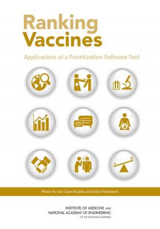 Kniha Ranking Vaccines: Applications of a Prioritization Software Tool: Phase III: Use Case Studies and Data Framework Committee on Identifying and Prioritizin
