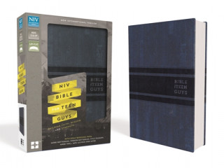 Carte NIV Bible for Teen Guys, Imitation Leather, Blue: Building Faith, Wisdom and Strength Zondervan Publishing