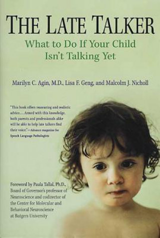 Kniha LATE TALKER: WHAT TO DO IF YOUR CHILD Marilyn C. Agin