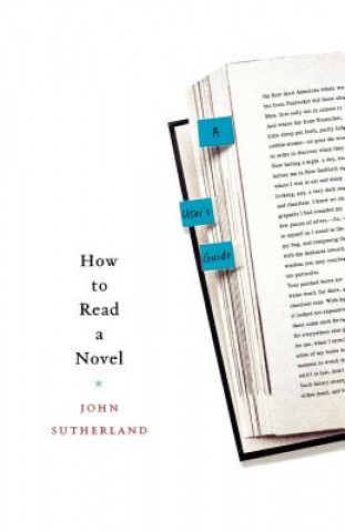 Könyv How to Read a Novel: A User's Guide John Sutherland