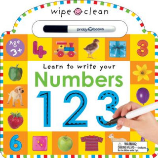 Kniha WIPE CLEAN LEARN TO WRITE YOUR NUM Priddy Books