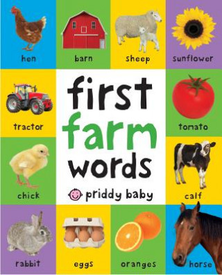 Knjiga First 100 Padded: First Farm Words Roger Priddy