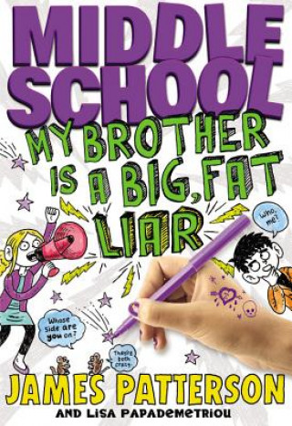 Книга Middle School: My Brother Is a Big, Fat Liar James Patterson