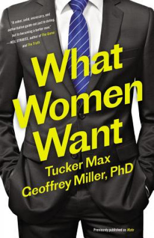 Kniha What Women Want Tucker Max