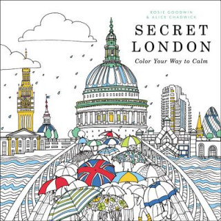 Livre Secret London: Color Your Way to Calm 