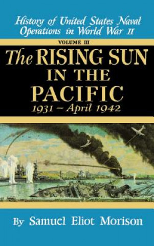 Carte Us Naval 3:Rising Sun In Pacifi Samuel Eliot Morison