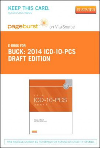 Kniha 2014 ICD-10-PCs Draft Edition - Pageburst E-Book on Vitalsource (Retail Access Card) Carol J. Buck