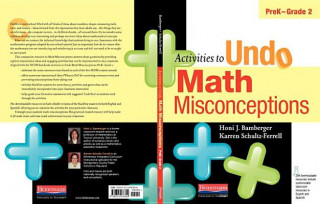 Carte Activities to Undo Math Misconceptions, Prek-Grade 2 Honi Joyce Bamberger