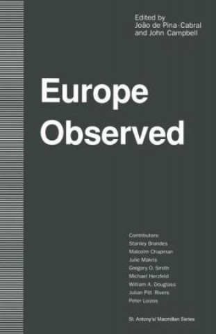 Book Europe Observed Joao de Pina-Cabral