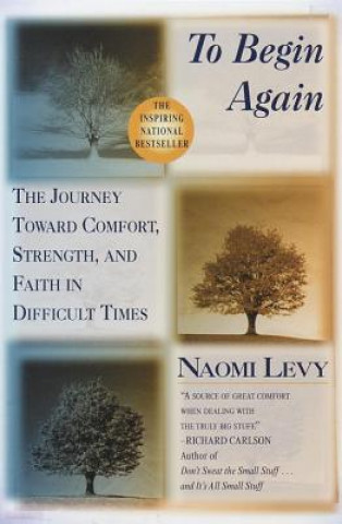 Book To Begin Again: The Journey Toward Comfort, Strength, and Faith in Difficult Times Naomi Levy