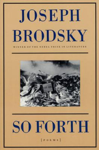 Книга So Forth Joseph Brodsky