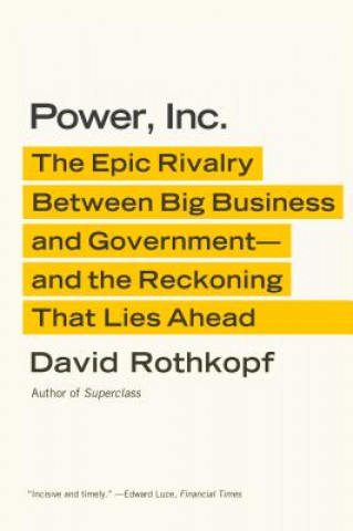 Kniha POWER INC David Rothkopf