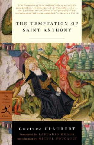 Kniha Temptation of Saint Anthony Gustave Flaubert