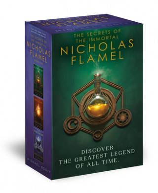 Book Secrets of the Immortal Nicholas Flamel Boxed Set (3-Book) Michael Scott