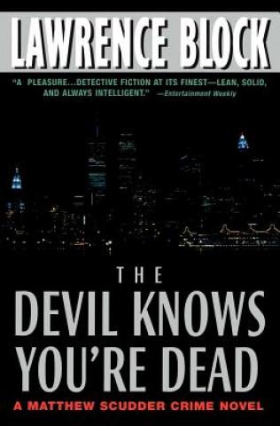 Book The Devil Knows You're Dead Lawrence Block